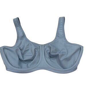 Wacoal 855170 Simone Sport Womens Underwire Bra 36DDD Blue
